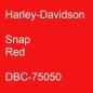 Preview: Harley-Davidson, Snap Red, DBC-75050.